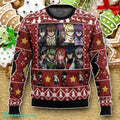 Night Raid Akame Ga Kill Ugly Christmas Sweater Luxurious Gift For Loved Ones
