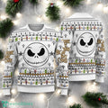 Nightmare Before Christmas Sweater Jack Skellington Ugly Sweater