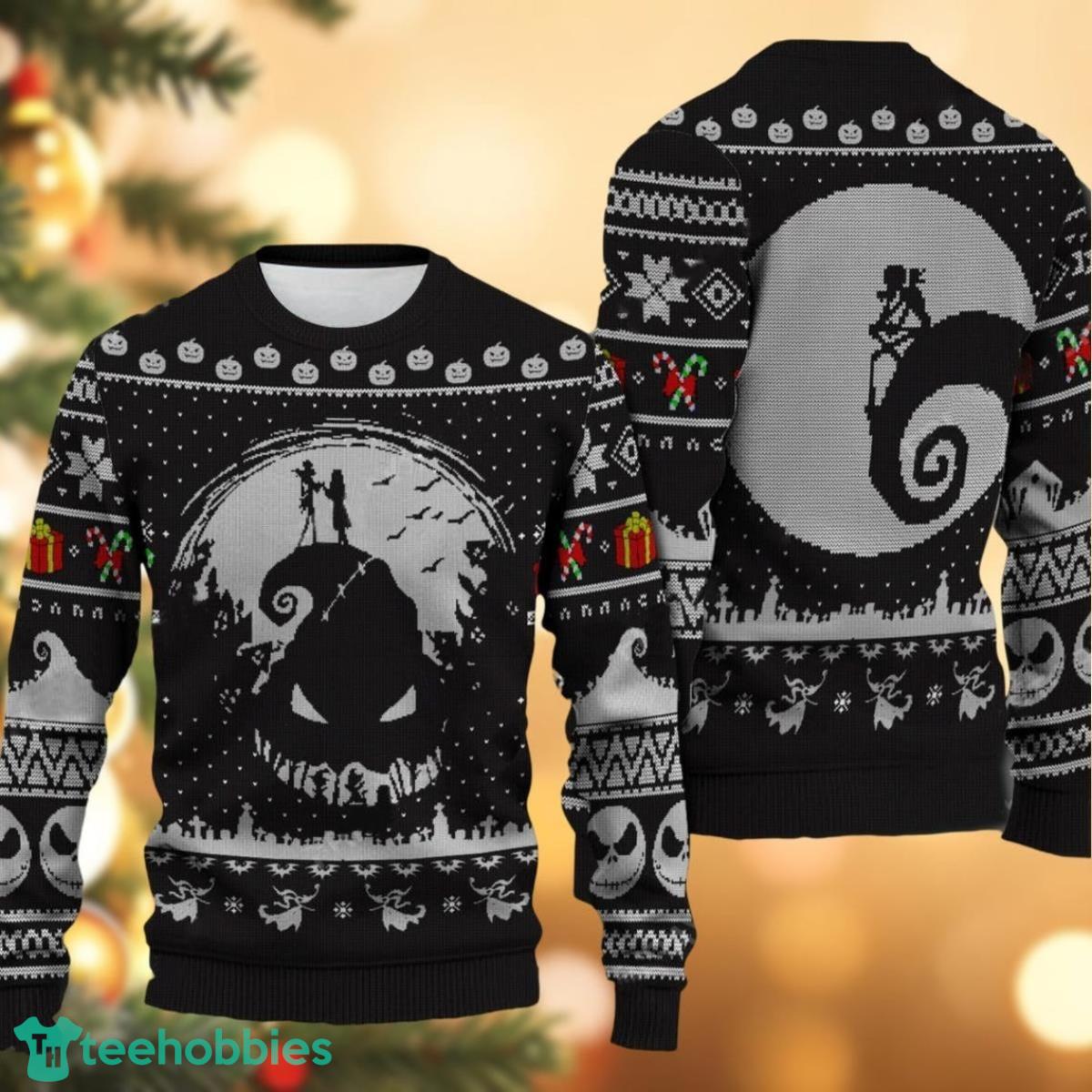 Nightmare Christmas Ugly Christmas Sweater Jack Skellington Ugly Christmas Sweater For Men And Women