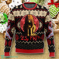 Nina Yes Papa Fullmetal Alchemist Ugly Christmas Sweater Luxurious Gift For Loved Ones