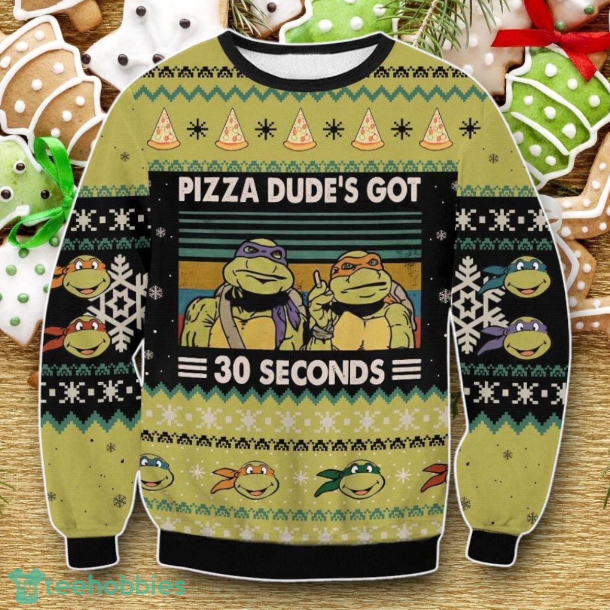 Ninja Turtles Christmas Ugly Christmas Sweater Luxurious Gift For Loved Ones