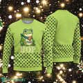 No hope Without Hop I Resist Portland Frog Christmas Ugly Sweater