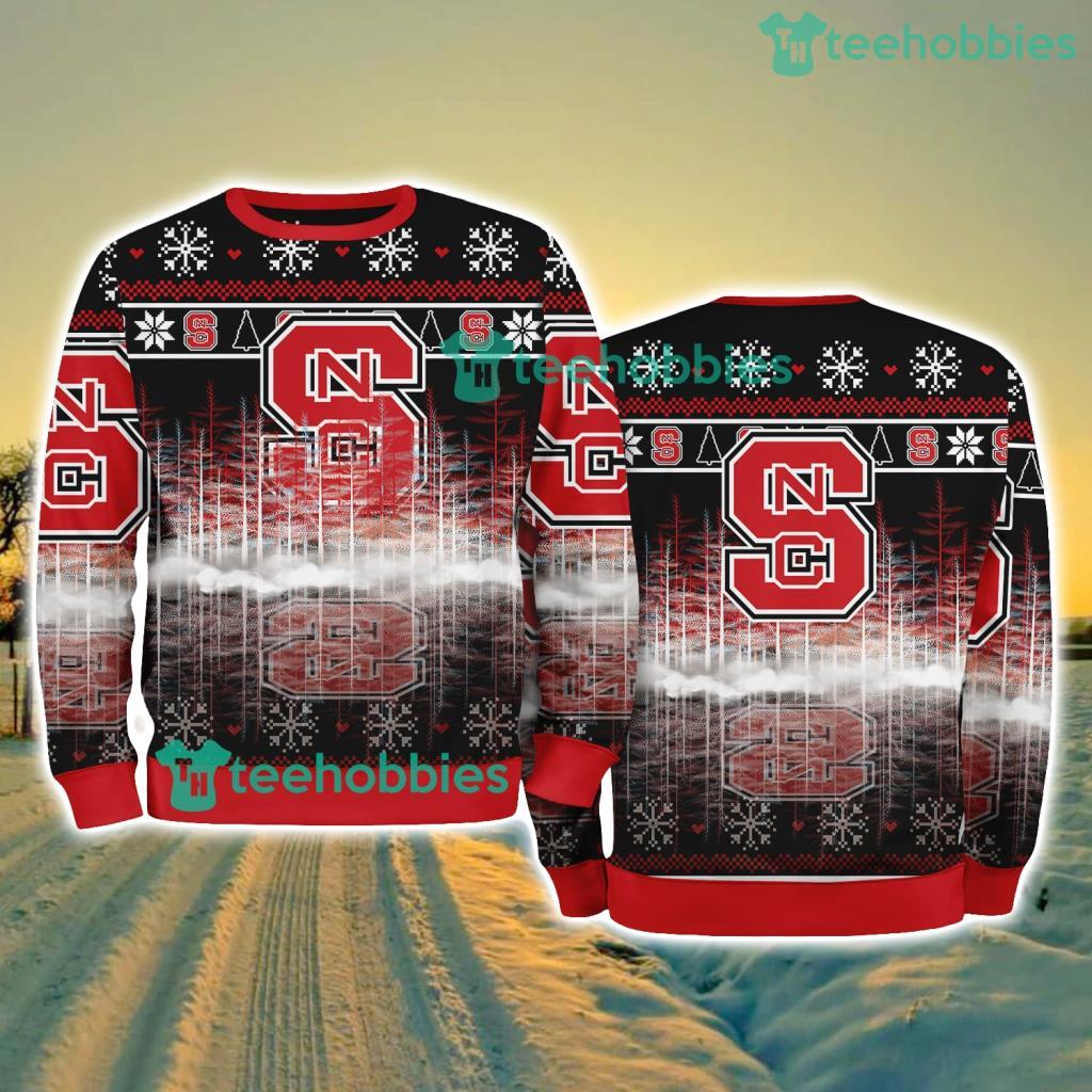 North Carolina State NCAA Pine Christmas Ugly Sweater New Style Best Gift For Fans