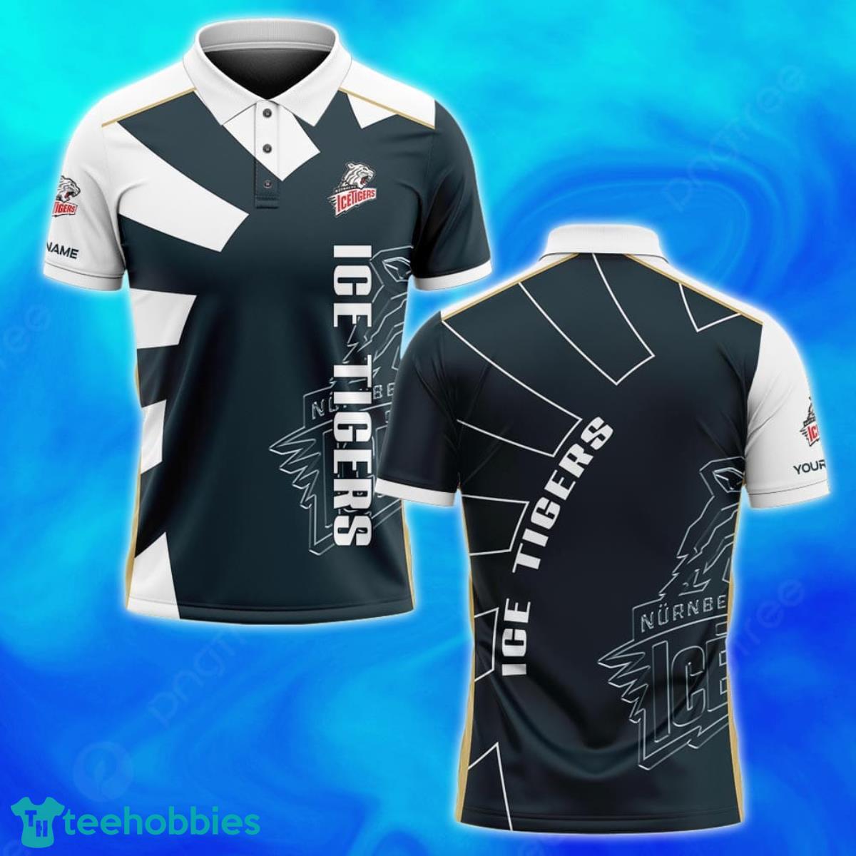 Nurnberg Ice Tigers Polo Shirt Custom Name Gifts For Loved Ones