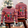 Nutcracker Ugly Christmas Sweater Retro Nutcracker Baller Sweater Sugar Plum Fairy Sweater