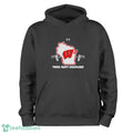 2023 Wisconsin badgers tough nasty disciplined under armour weight T-shirt
