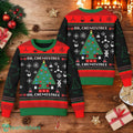 Oh Chemistree Science Ugly Christmas Sweater Chemist Lover Xmas 3D Sweater Christmas Gift Idea