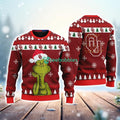Oklahoma Sooners NCAA The Grinch Funny Merry Christmas Uglly Sweater 3D New Trend