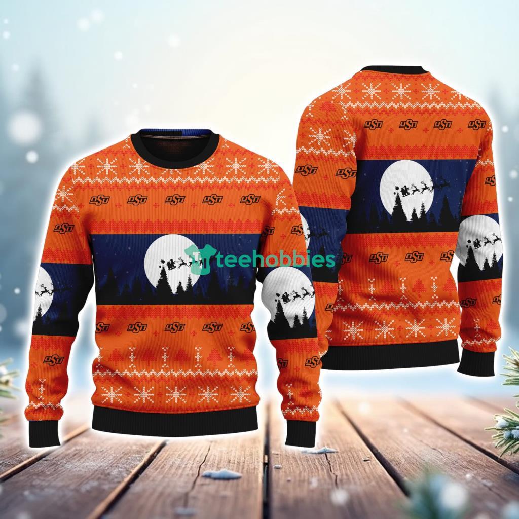 Oklahoma State Cowboys NCAA Christmas AOP Sweater For Bigs Fans New Gift