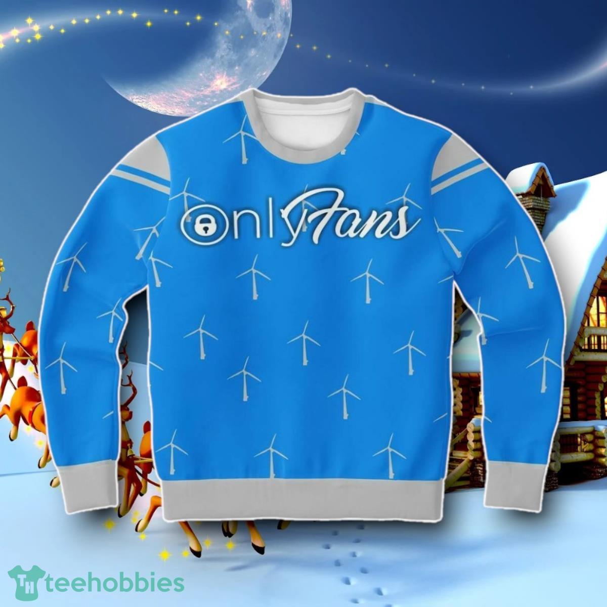 Only Wind Mill Fans Ugly Christmas 3D Sweater Special Gift