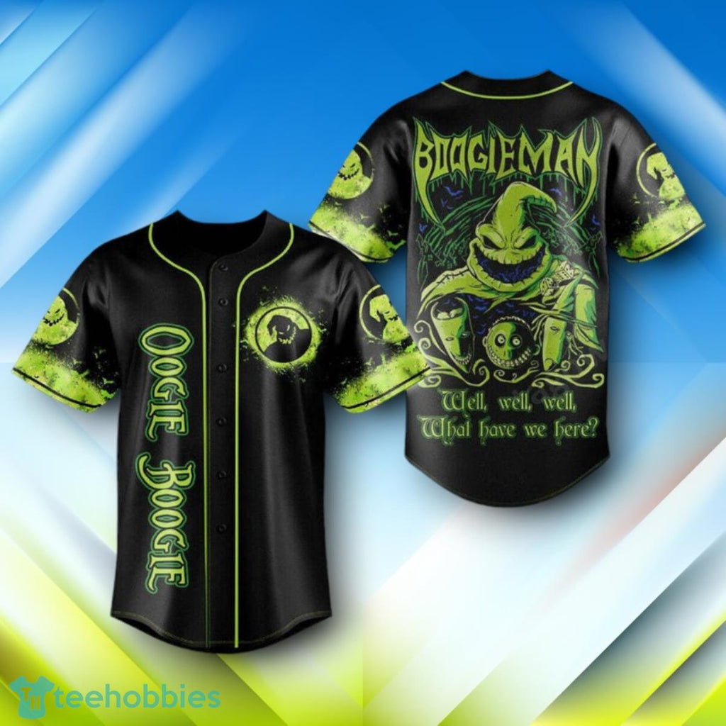 Oogie Boogie Well Well Well Halloween Baseball Jersey Style Gift