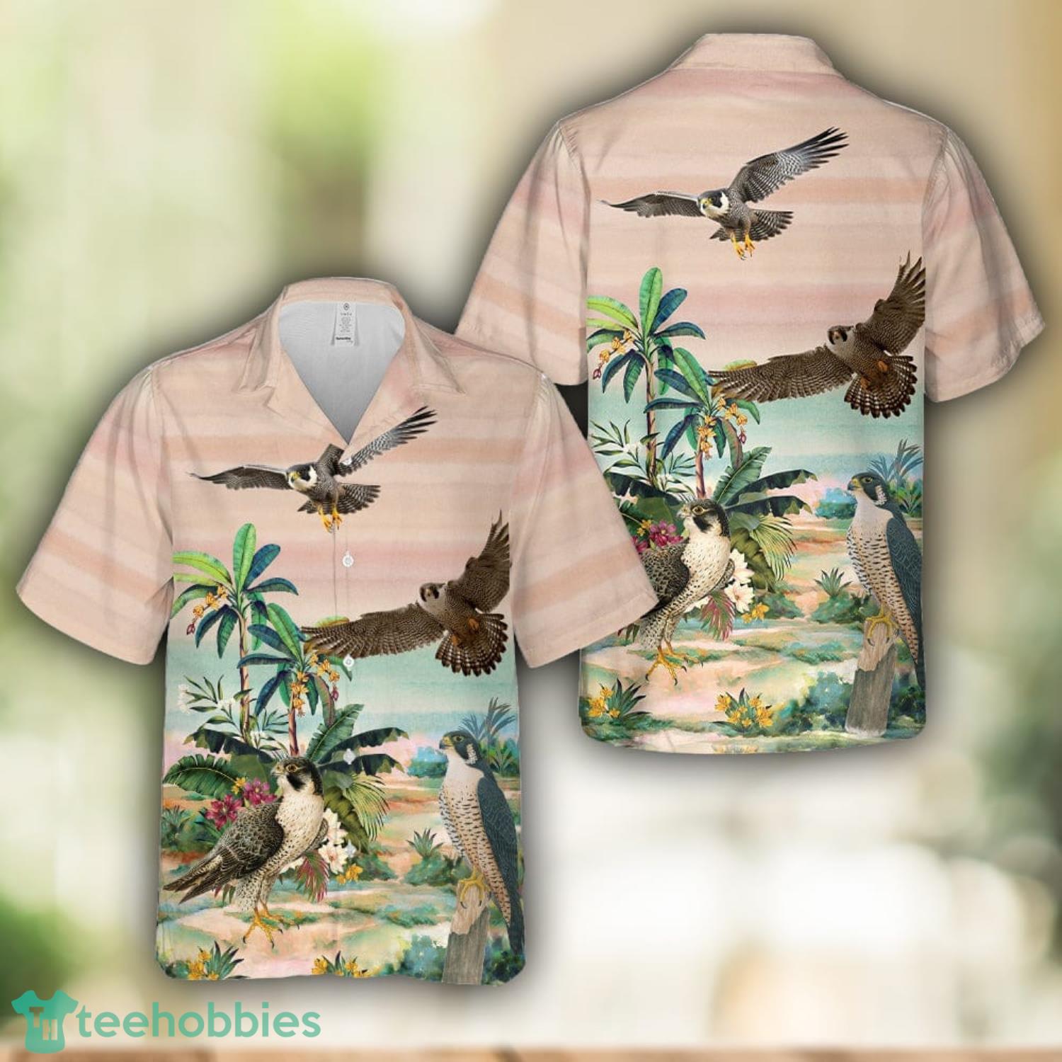 Peregrine Falcon Hawaiian Shirt Beach Shirt