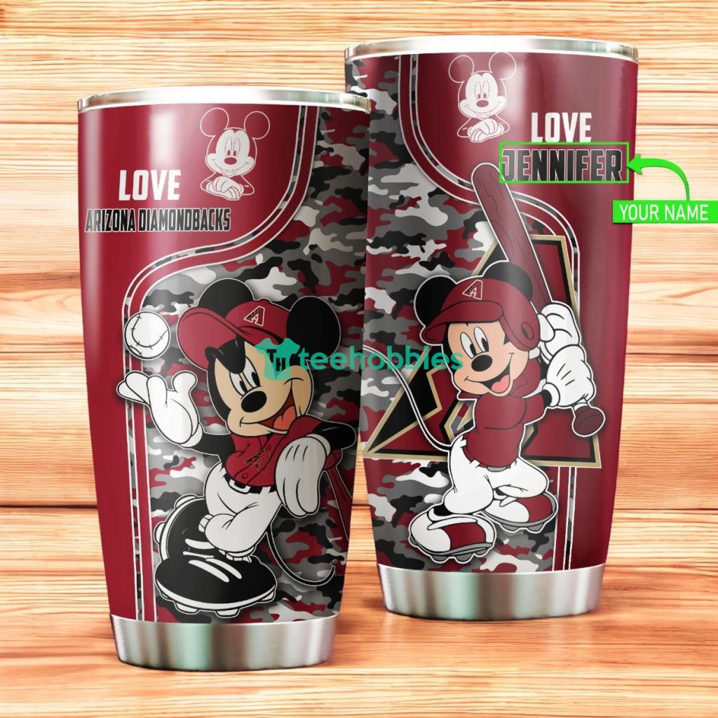 Personalized Arizona Diamondbacks MLB Stainless Steel Tumbler