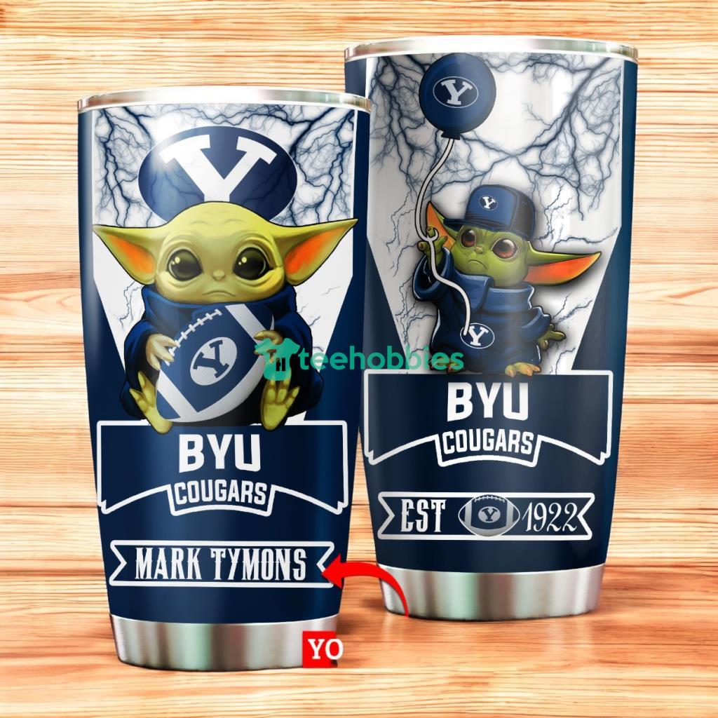 Personalized BYU Cougars Stainless Steel Tumbler