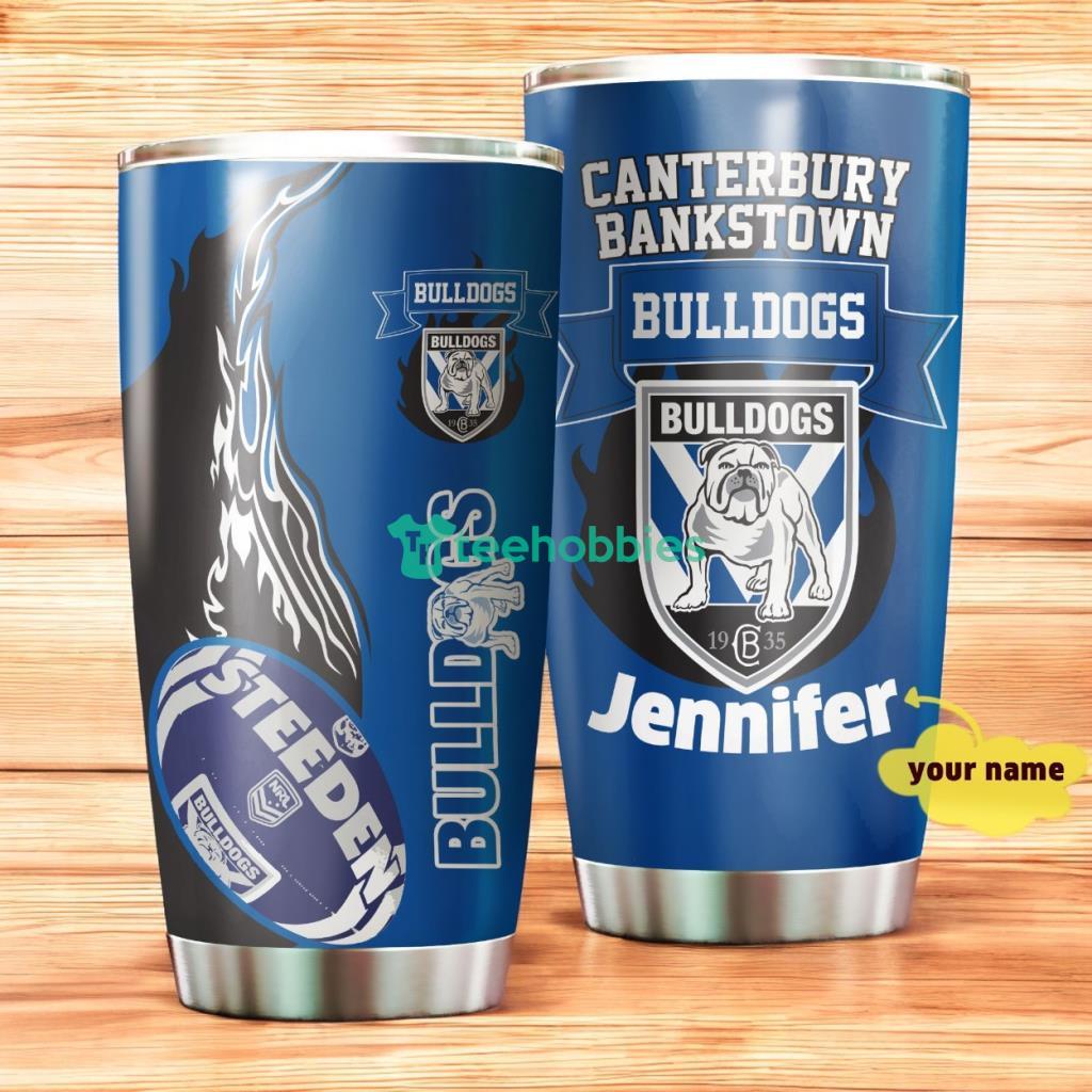 Personalized Canterbury Bankstown Bulldogs Stainless Steel Tumbler