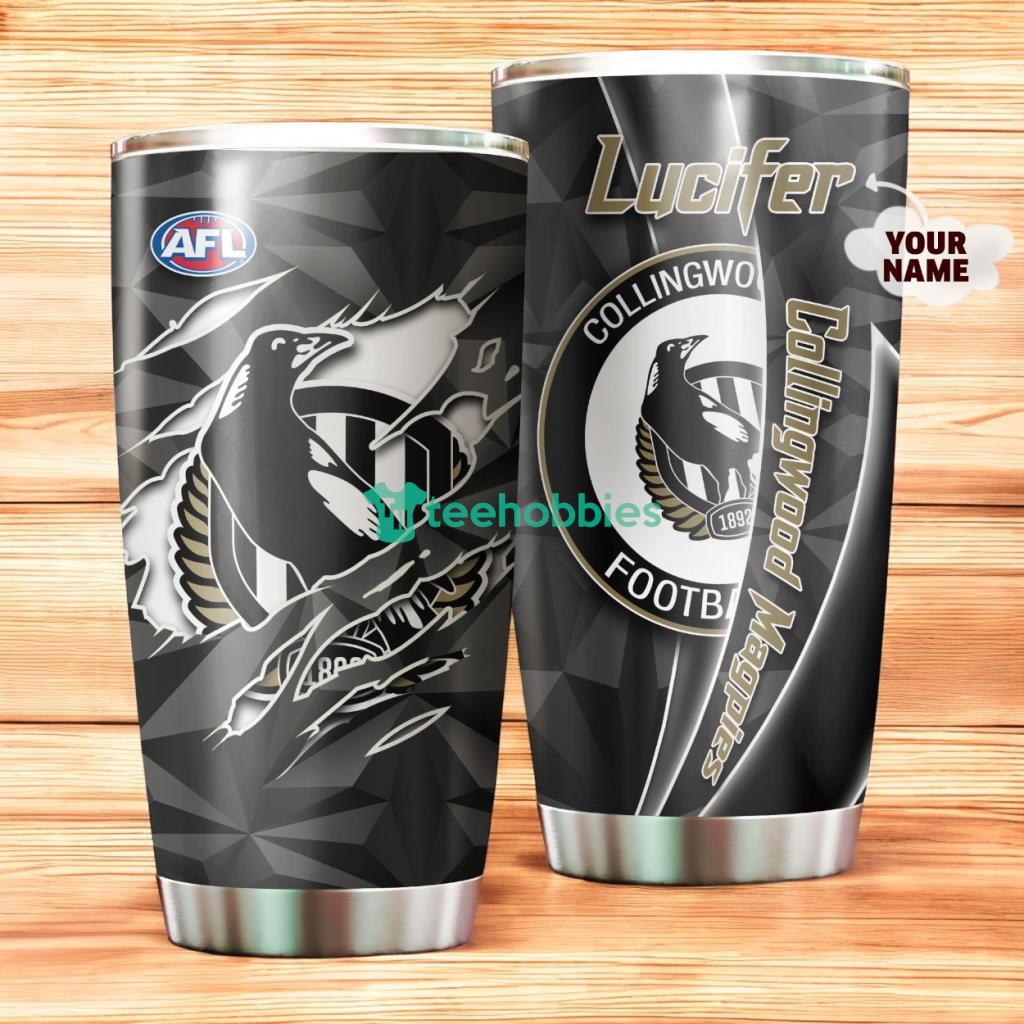 Personalized Collingwood Football Club Afl Tumbler Stainless Steel Tumbler