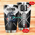 Personalized Collingwood Football Club Tumbler Afl Tumbler Stainless Steel Tumbler Mascot