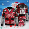 Personalized Detroit Red Wings Custom Ugly Christmas Sweater Unique Gift