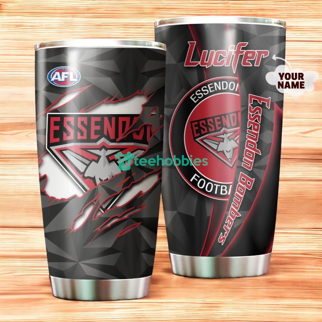 Personalized Essendon Football Club Afl Tumbler Stainless Steel Tumbler