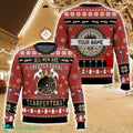 Personalized Proud to be a carpenter, Ugly Christmas Sweater For Men And Women Christmas Holiday Gift Family Gift