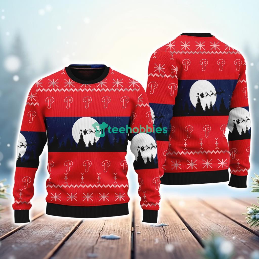 Philadelphia Phillies MLB Christmas AOP Sweater For Bigs Fans New Gift
