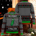 Pickle Rick Ugly Christmas Sweater I’m A Pickle Xmas Sweater Funny Holiday All Over Print 3D Sweater