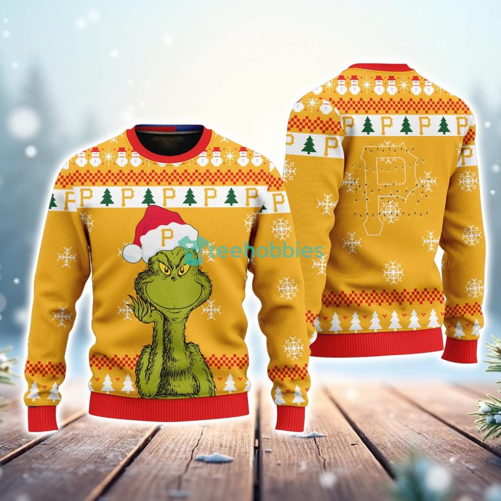 Pittsburgh Pirates MLB The Grinch Funny Merry Christmas Uglly Sweater 3D New Trend