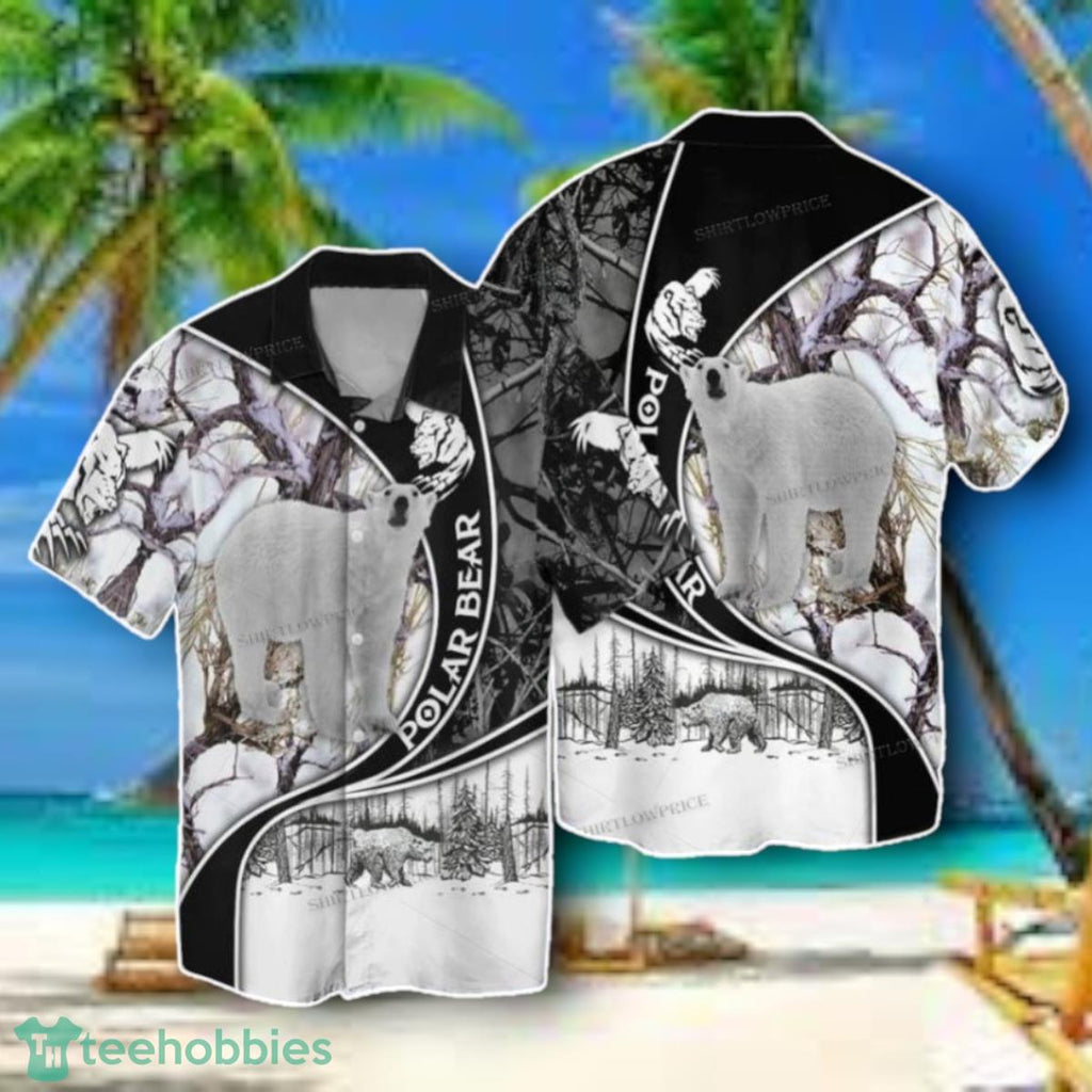 Polar Bear Hawaiian Shirt Style Gift