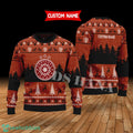 Portland Thorns FC Custom Name Merry Xmas Sweater For Soccer Sport Team’s Fans Sweater