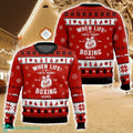 Put on Boxing Gloves Ugly Christmas Sweater For Men And Women Christmas Holiday Gift Family Gift