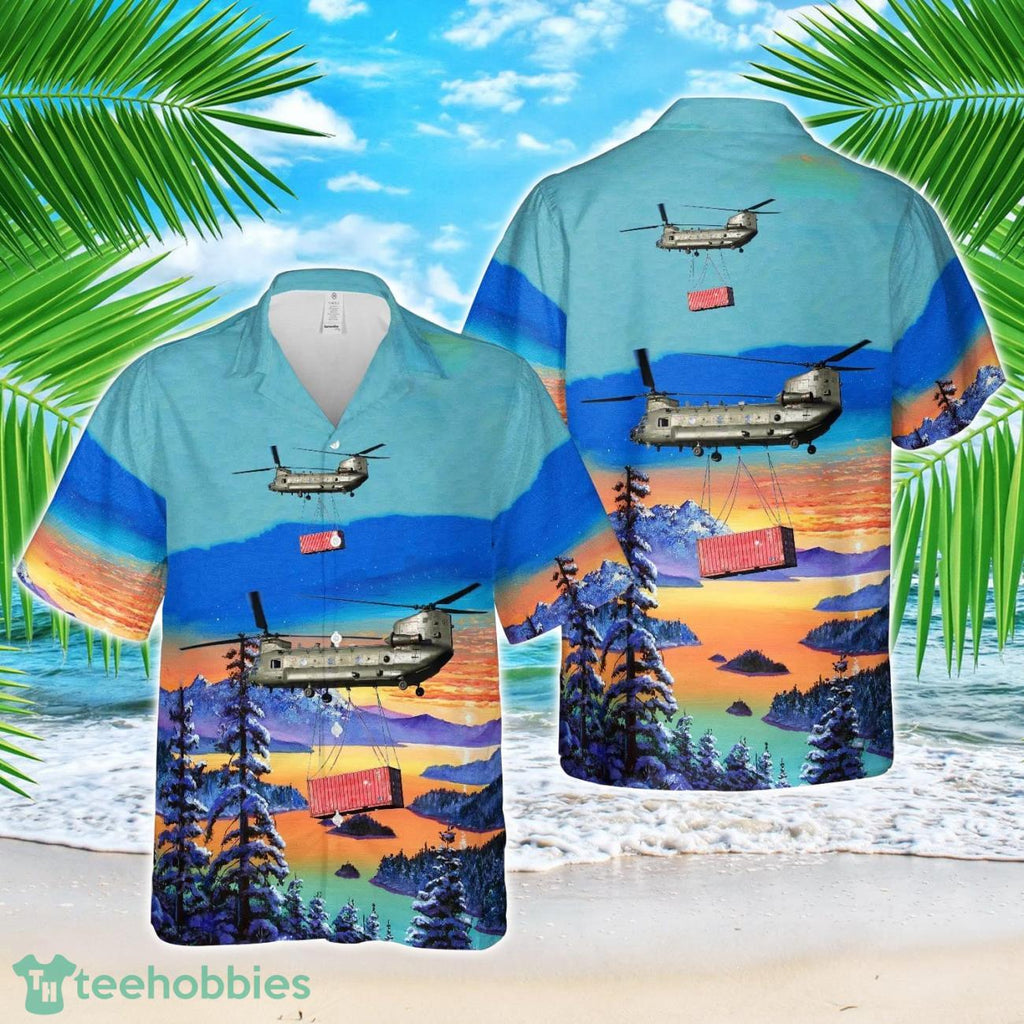 RAF Boeing CH47 Chinook Hawaiian Shirt