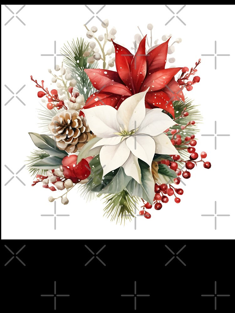 Beautiful Christmas holiday floral bouquet by dcrc
