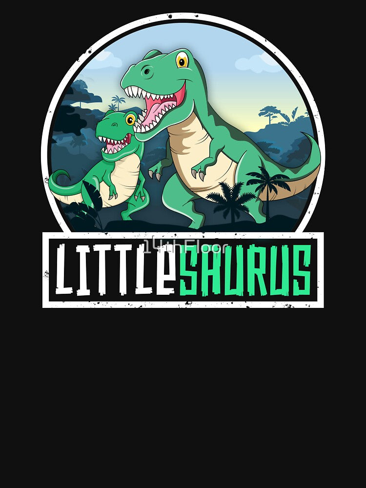 Littlesaurus T-Rex Dinosaur Saurus Sibling Matching Family by 14thFloor