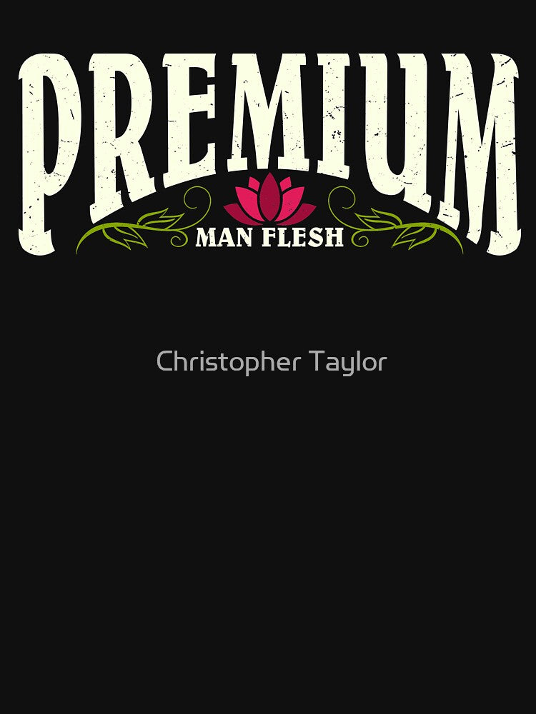 Premium man flesh | Best man flesh | Red lotus flower design by Christopher Taylor