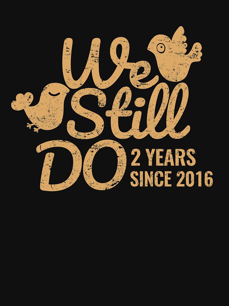 Cotton Wedding Anniversary Gift Tee Two Years of Marriage Shirt, Phone Cases And Other Gifts by MemWear