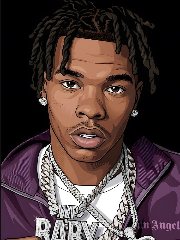 Lil Baby vector illustration by Boruto1231