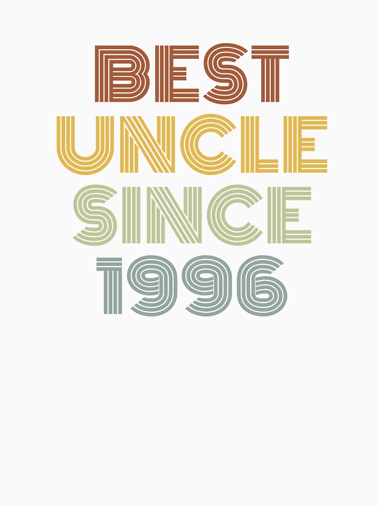 Best Uncle Since 1996 by Vanover Designs