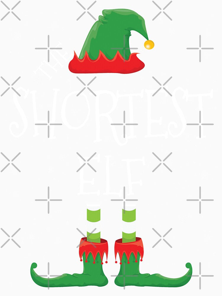 Shortest Elf Family Matching Christmas Group Funny Gift by DavisHasari