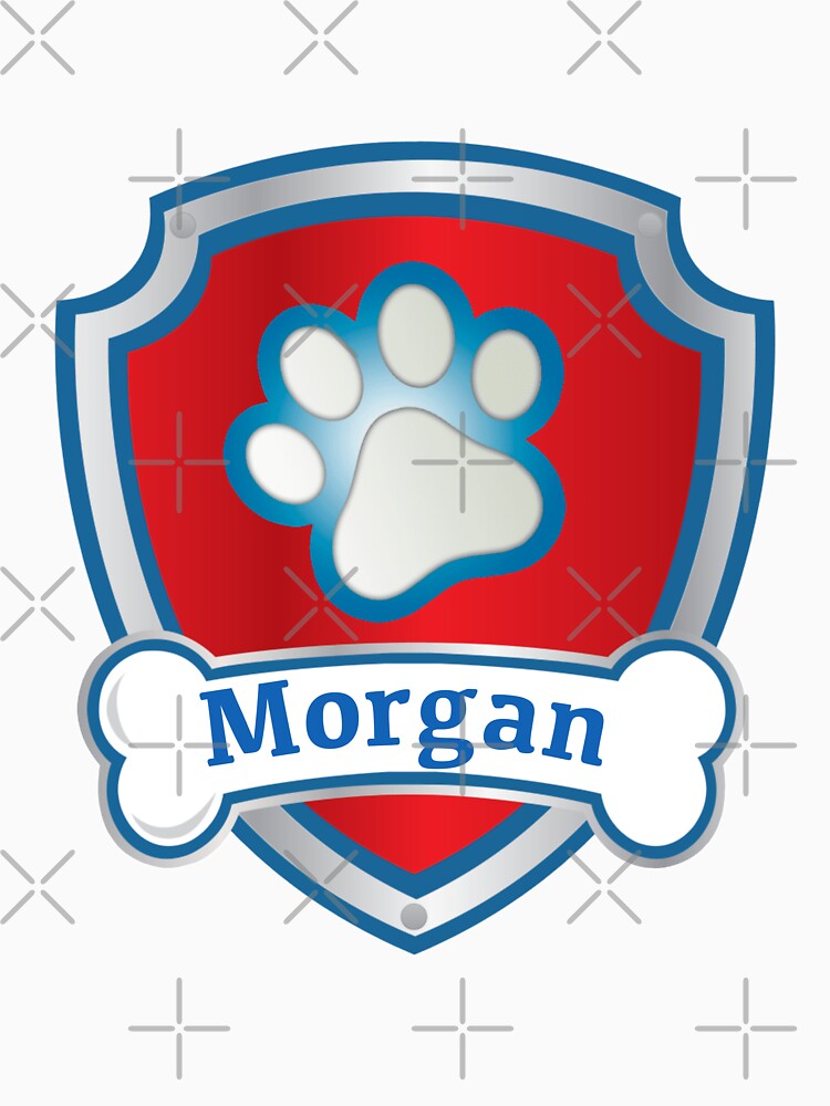 Morgan Name Paw Patroller by RMSartZ