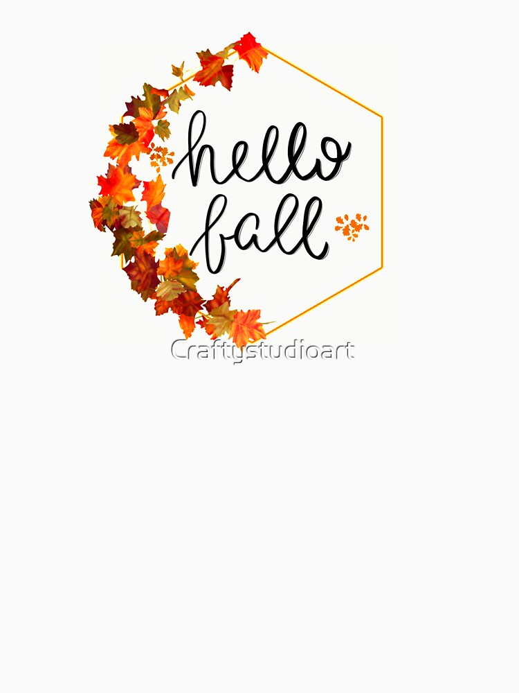 Hello fall by Craftystudioart