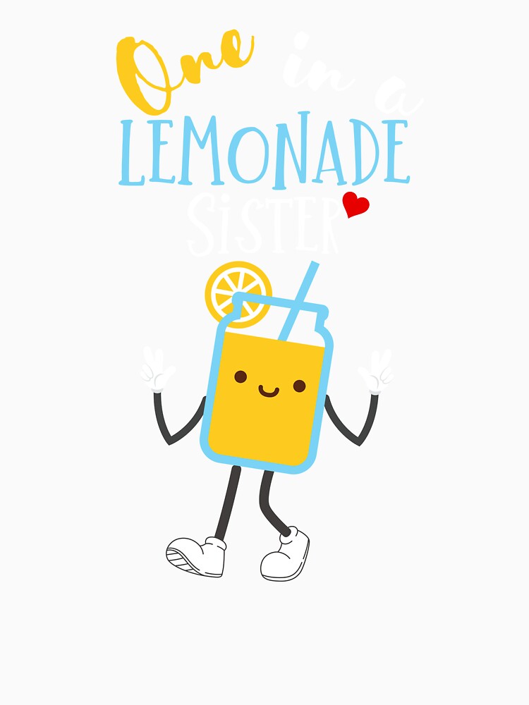 Retro One in a Lemonade Sister Funny Gift by WeirdlyRare
