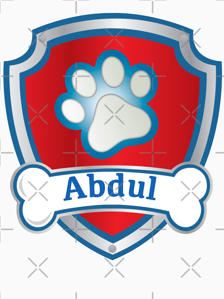 Abdul Name Paw Patroller by RMSartZ