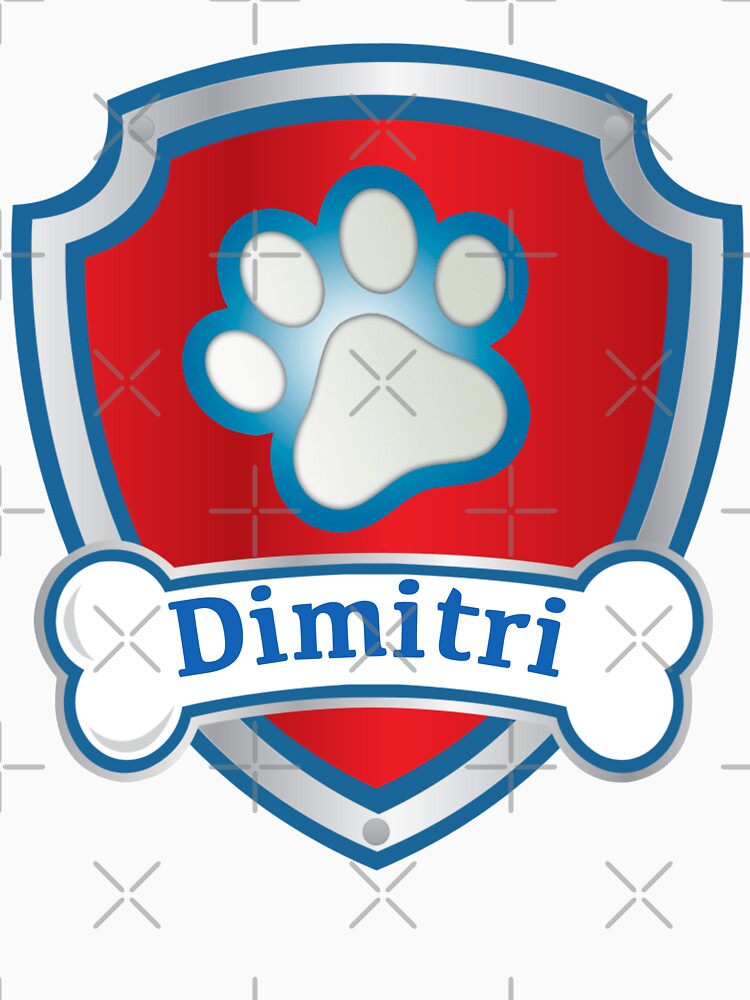Dimitri Name Paw Patroller by RMSartZ