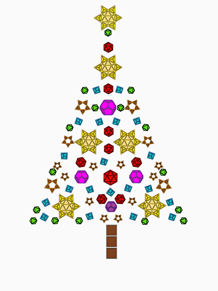 Holiday Dice Christmas Tree by cmarazdv