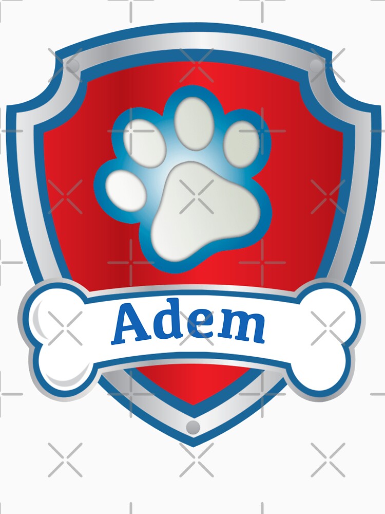 Adem Name Paw Patroller by RMSartZ