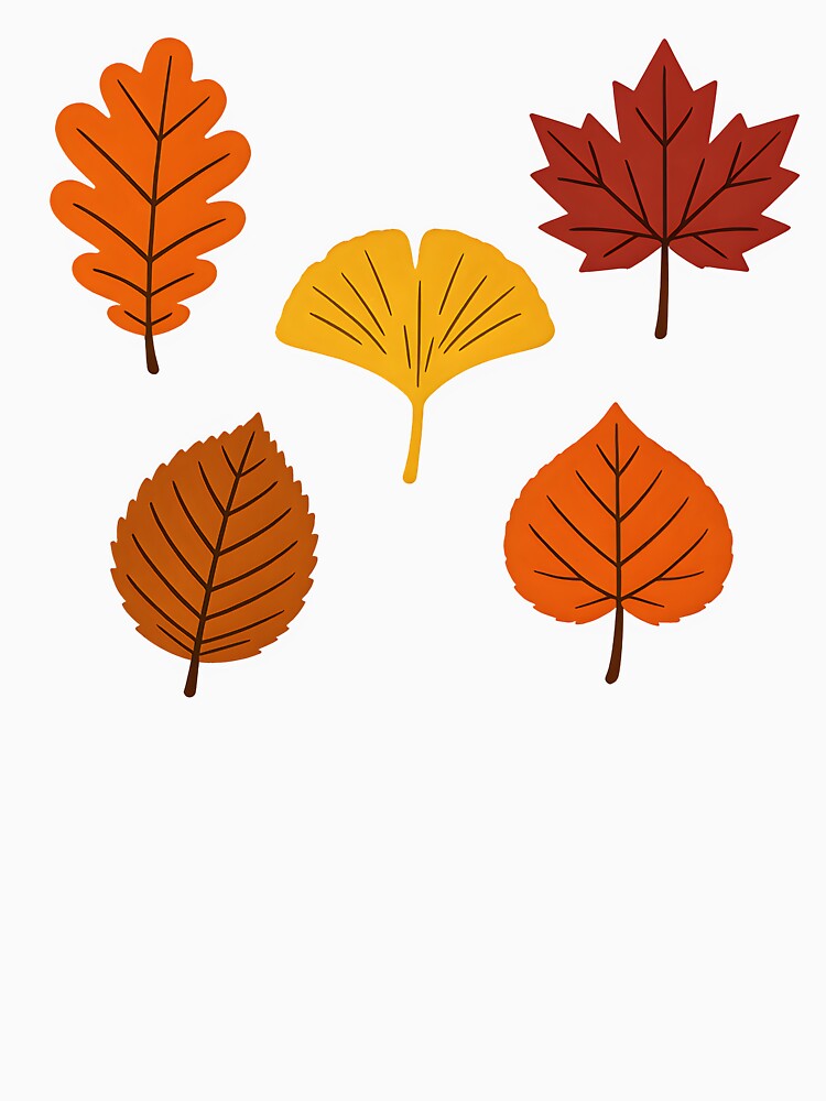 Autumn Leaves Clipart Collection by Byte-shirt