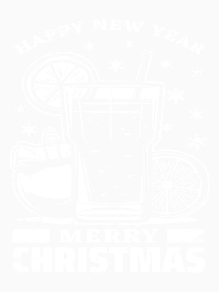 Christmas holiday with inscriptions cocktail lemon essential t-shirt by ougraz24