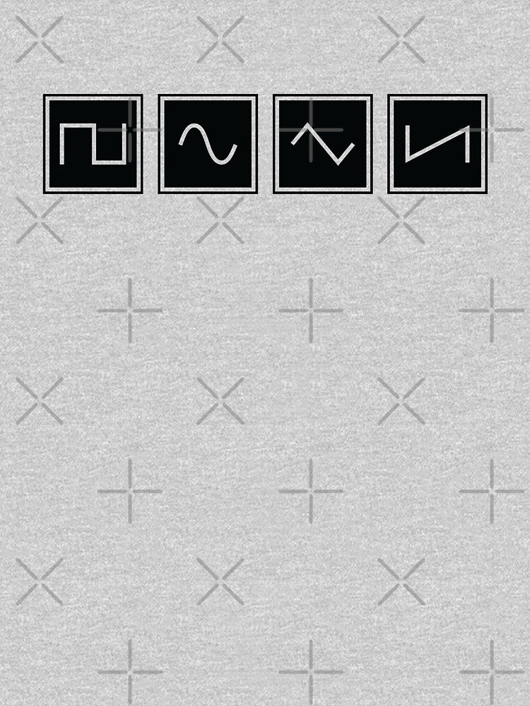 Synthesizer Waveform Black by AtomicMalibu
