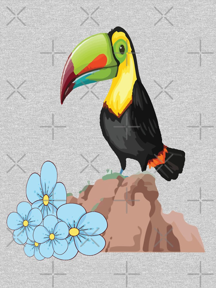Beautiful colorful Toucan, Funny Bird by redodaha