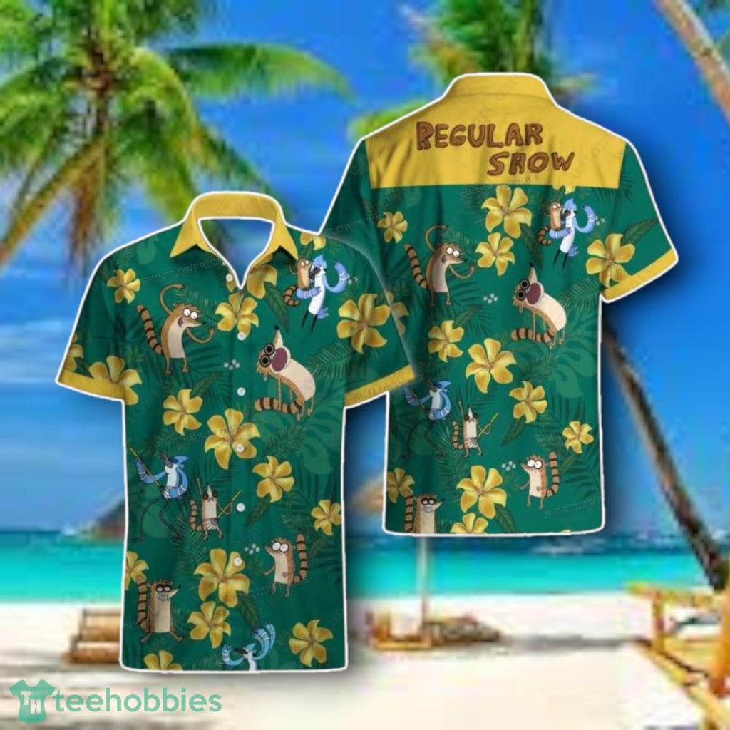 Regular Show Hawaiian Shirt Style Gift